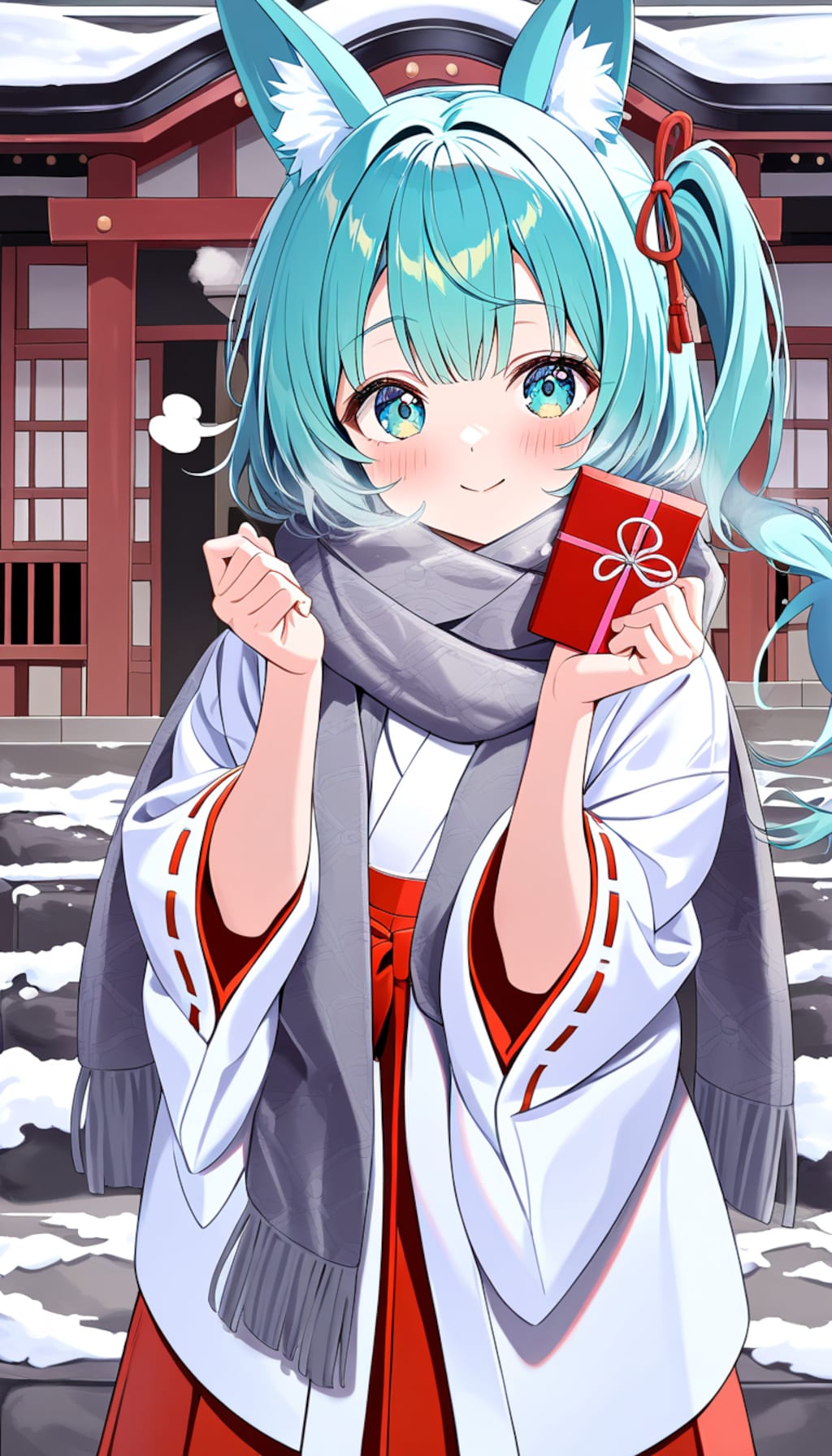 雪の日のバレンタイン