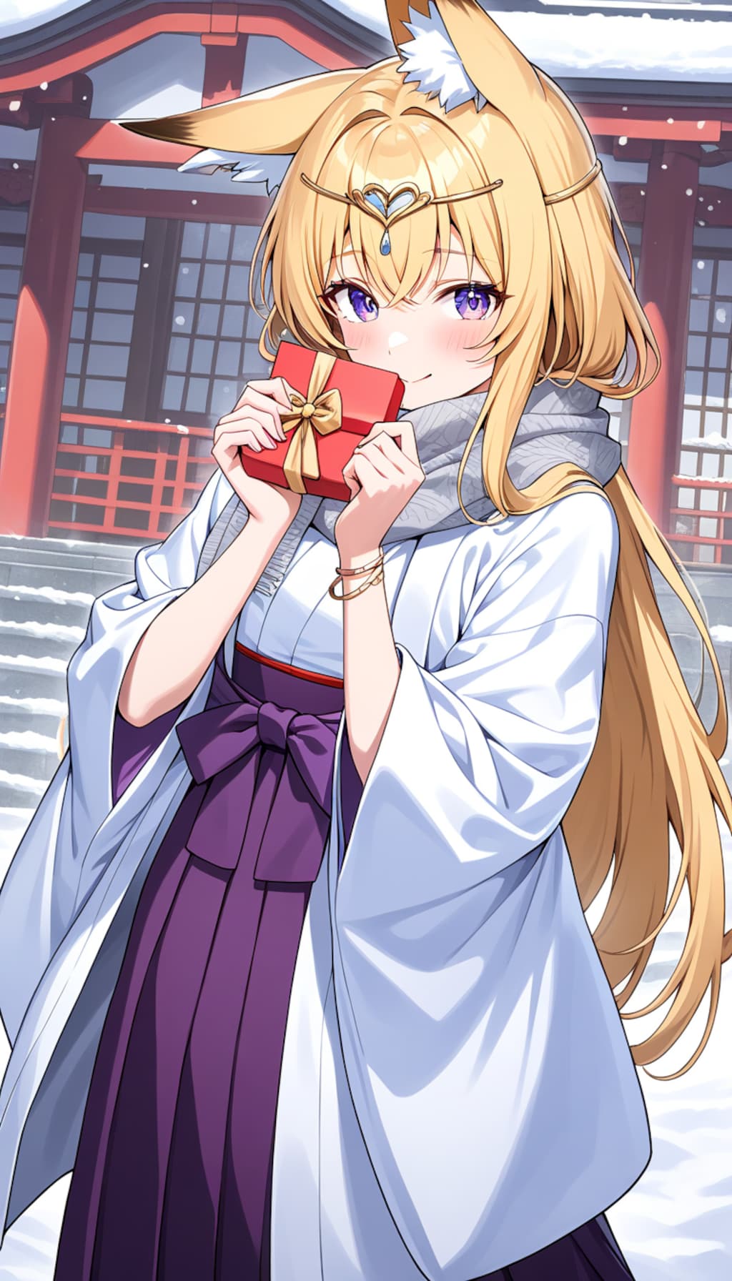 雪の日のバレンタイン