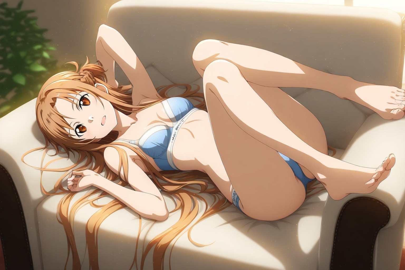 結城明日奈ちゃんの、カルバン クライン姿です。 by #WAVE