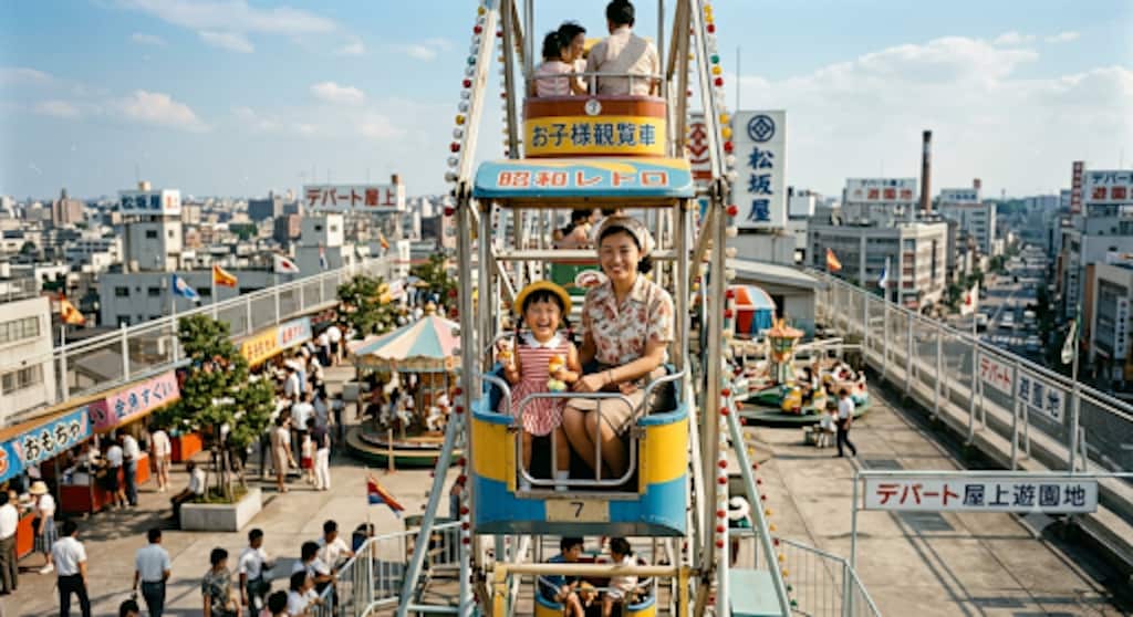 屋上遊園地の思い出（偽）