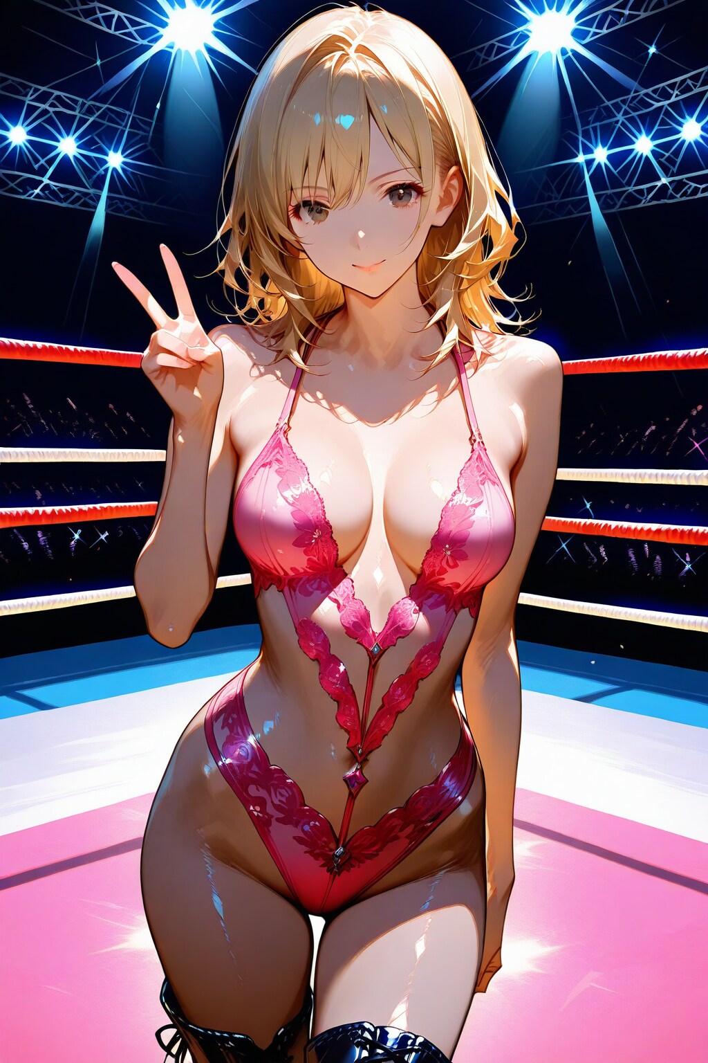 新人アイドル系女子プロレスラー