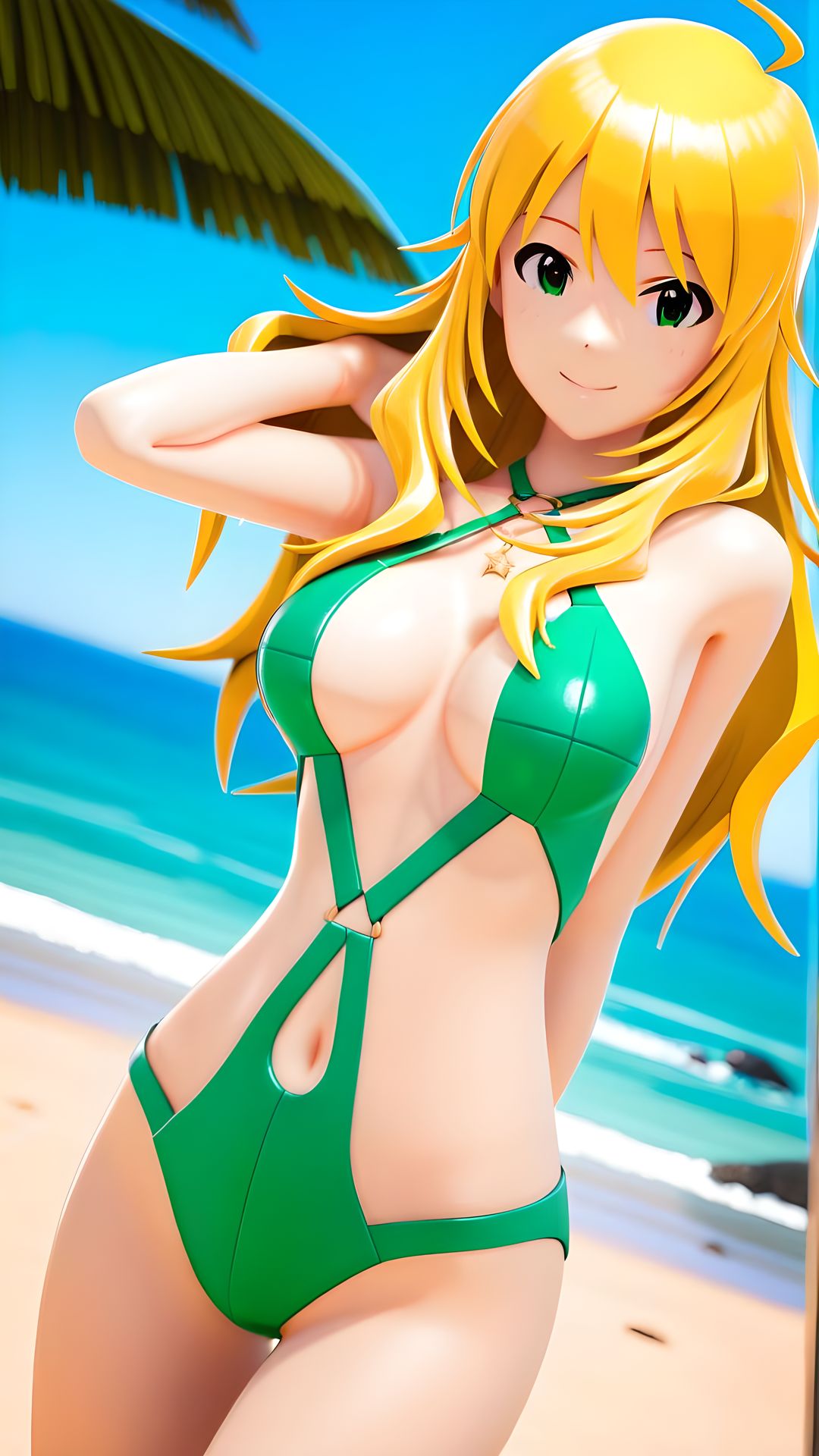 アイドル モノキニ撮影 1