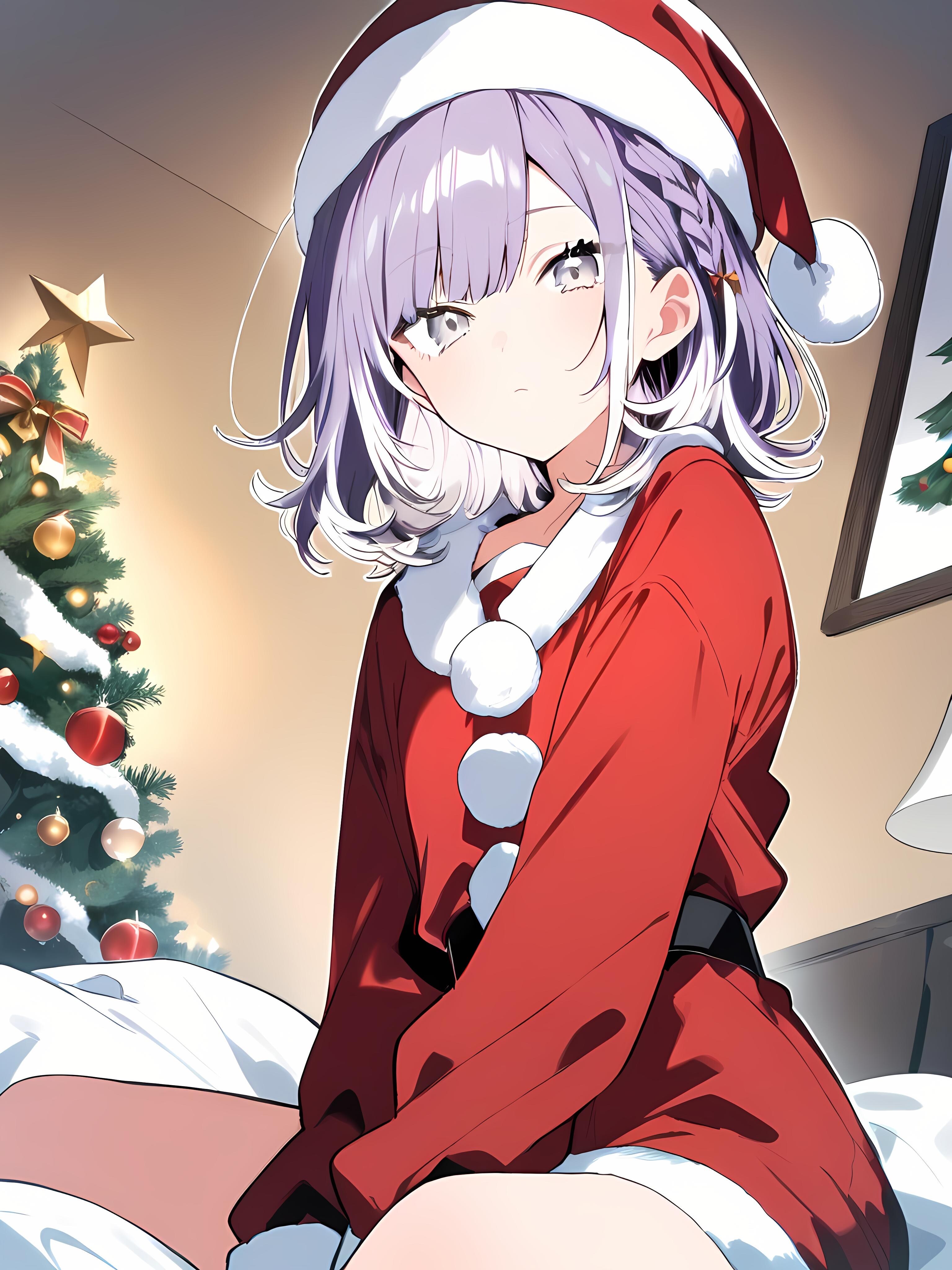 西叢夜湖(サンタコス) | の人気AIイラスト・グラビア