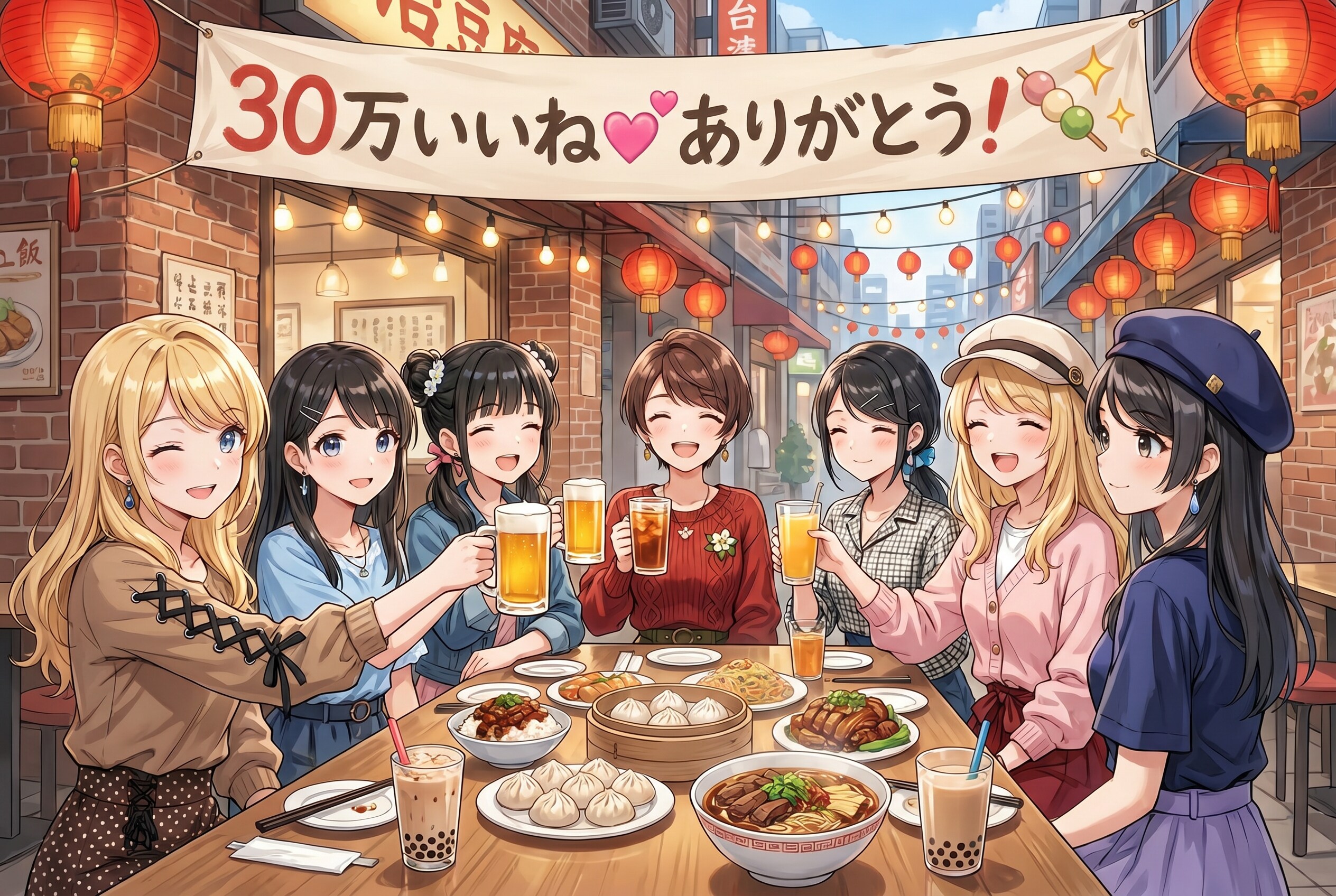 30万いいね💓ありがとうございます♪🥰🍡✨