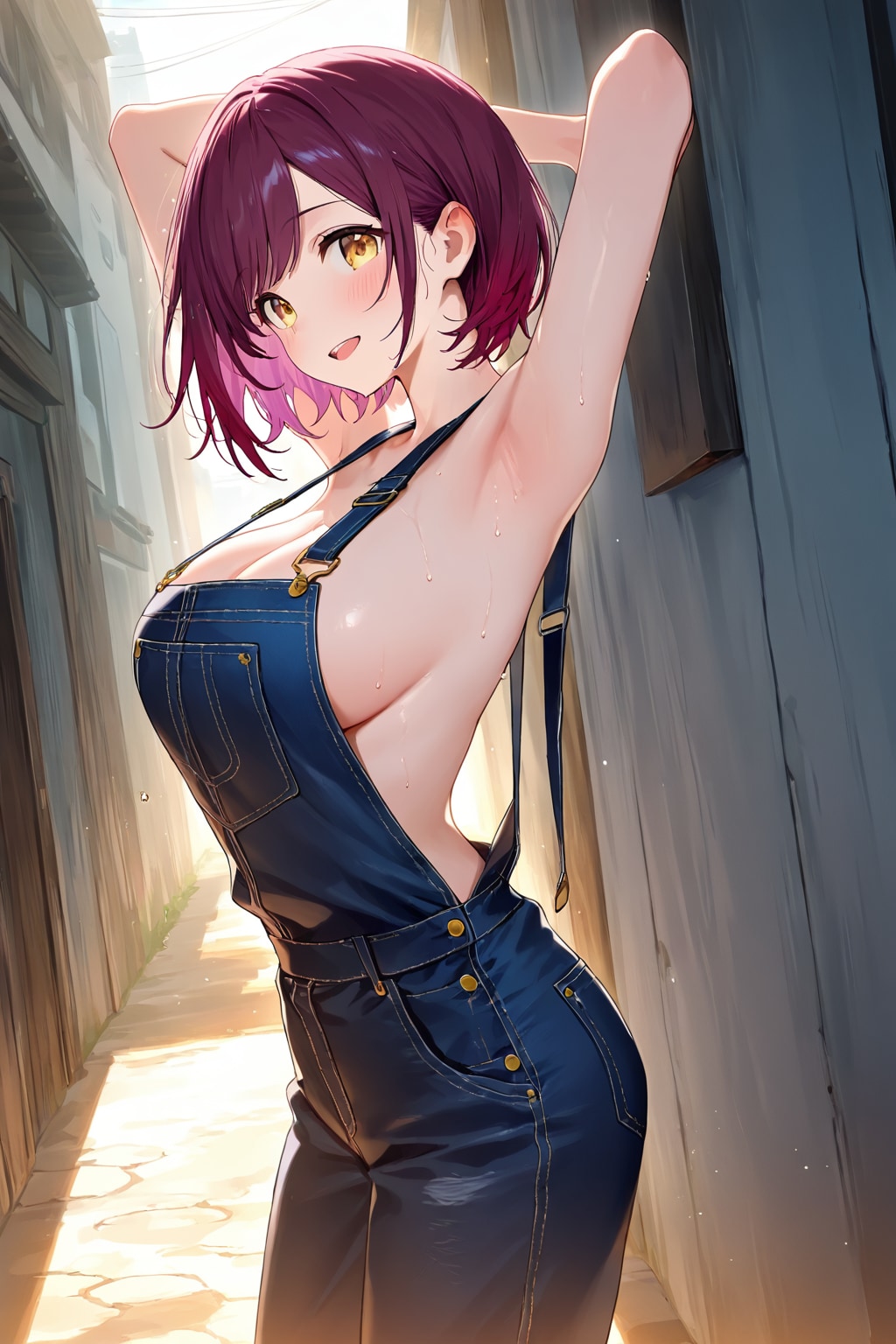 路地裏の芽衣ちゃん