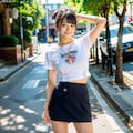 白Tシャツ女子集① 9枚目