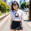 白Tシャツ女子集① 12枚目