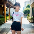 白Tシャツ女子集① 7枚目
