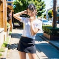 白Tシャツ女子集① 8枚目