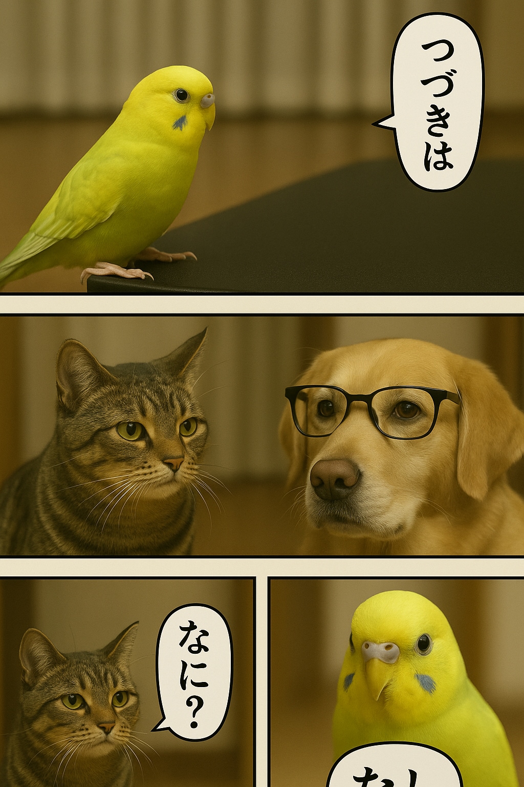 いぬとねこといんこ22