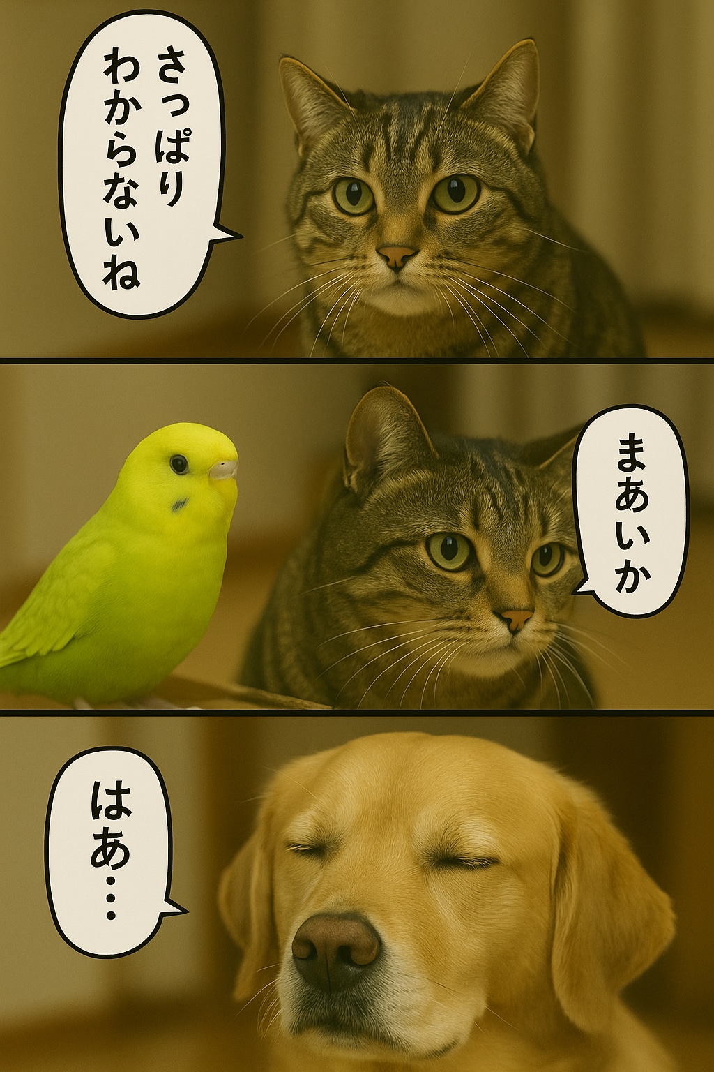 いぬとねこといんこ22