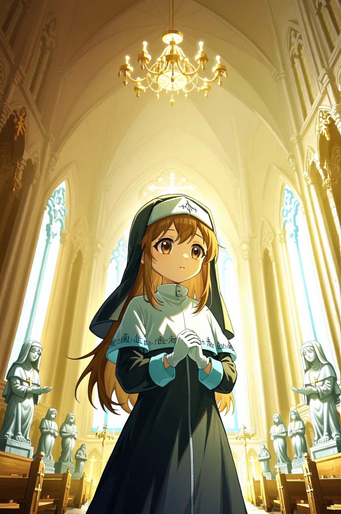 血小板ちゃんがシスターだったら | の人気AIイラスト・グラビア