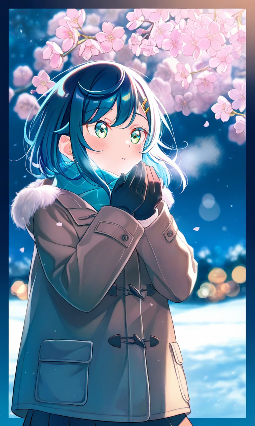 【3月13日生誕祭】芙羽ここね（キュアスパイシー）2【雪上桜】