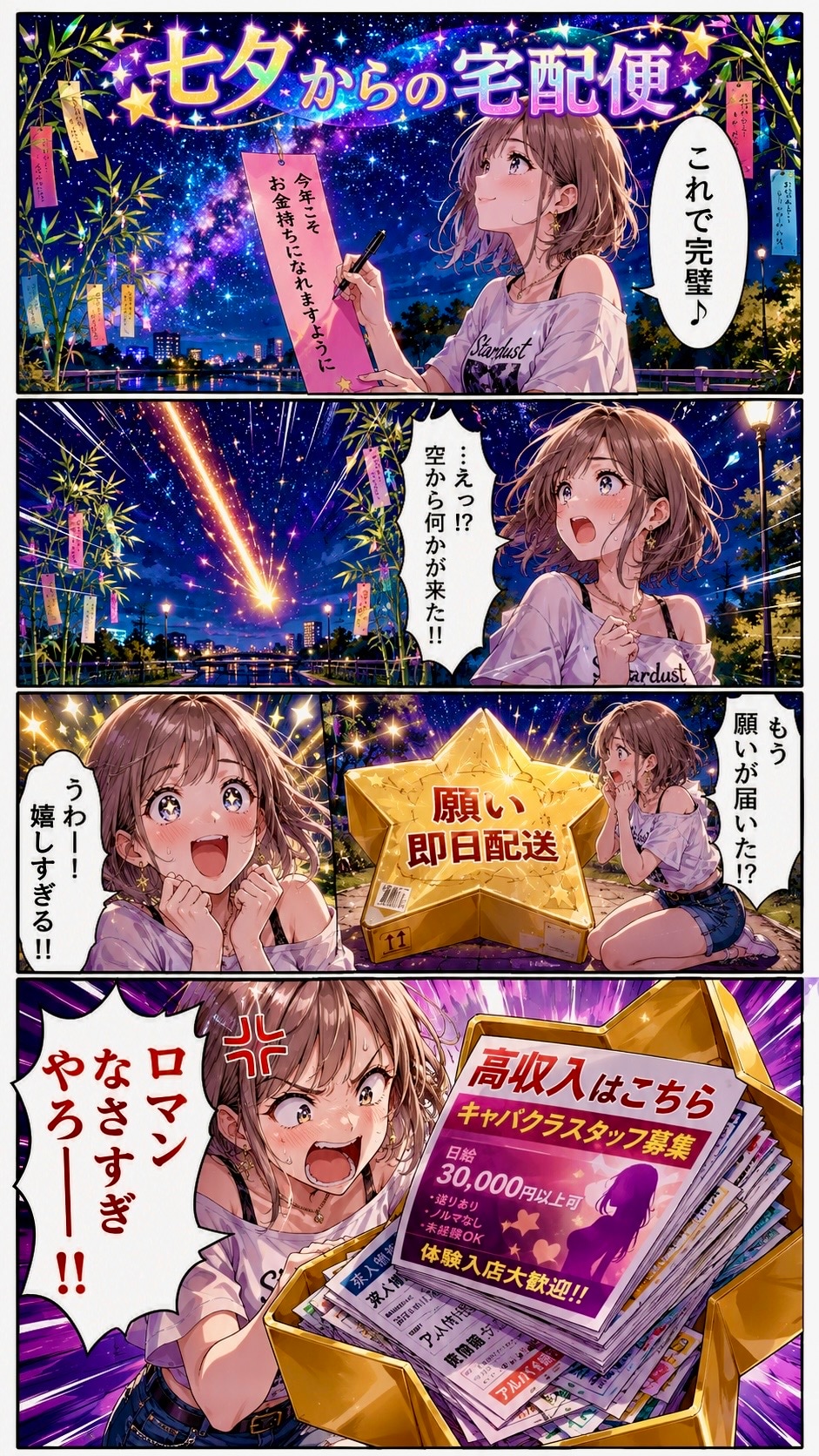✨七夕からの宅急便✨