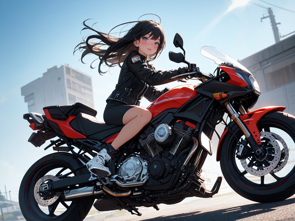 バイク女子