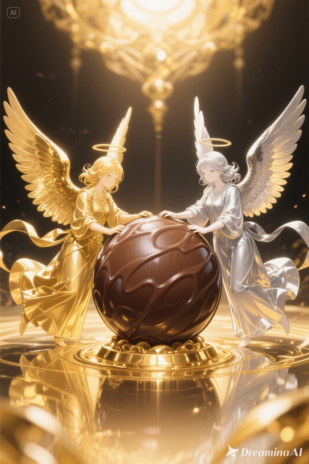 金と銀のエンゼル518 | の人気AIイラスト・グラビア