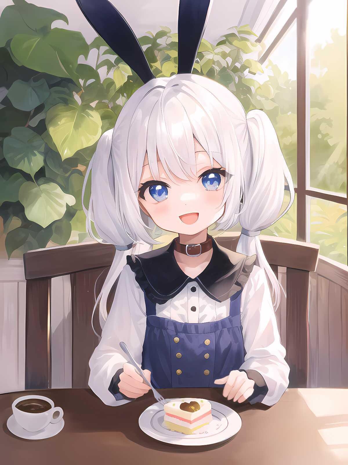 ケーキと少女の組み合わせはいい
