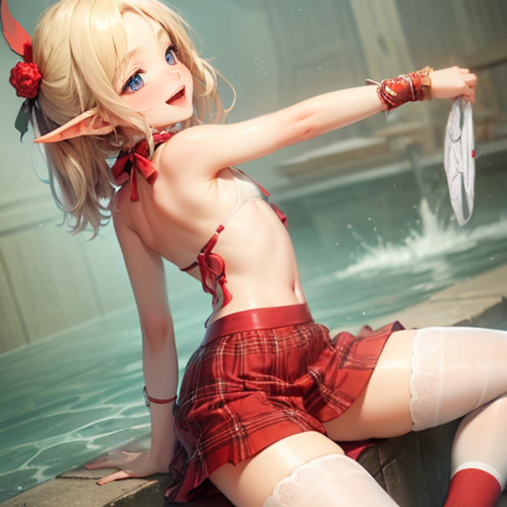 ほらっ！脱いだよ！スカートめくっちゃう？💗
