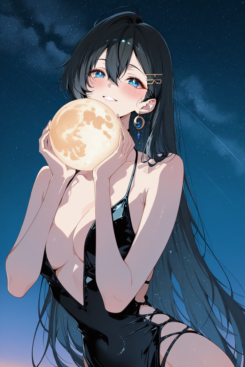 リゾート地の夜空