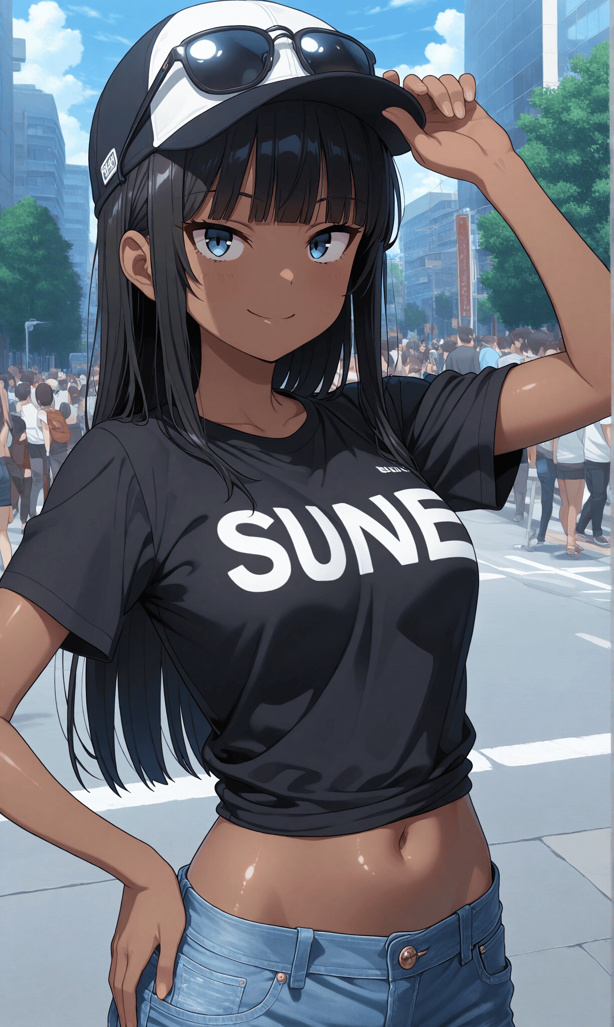 ナディちゃん | の人気AIイラスト・グラビア