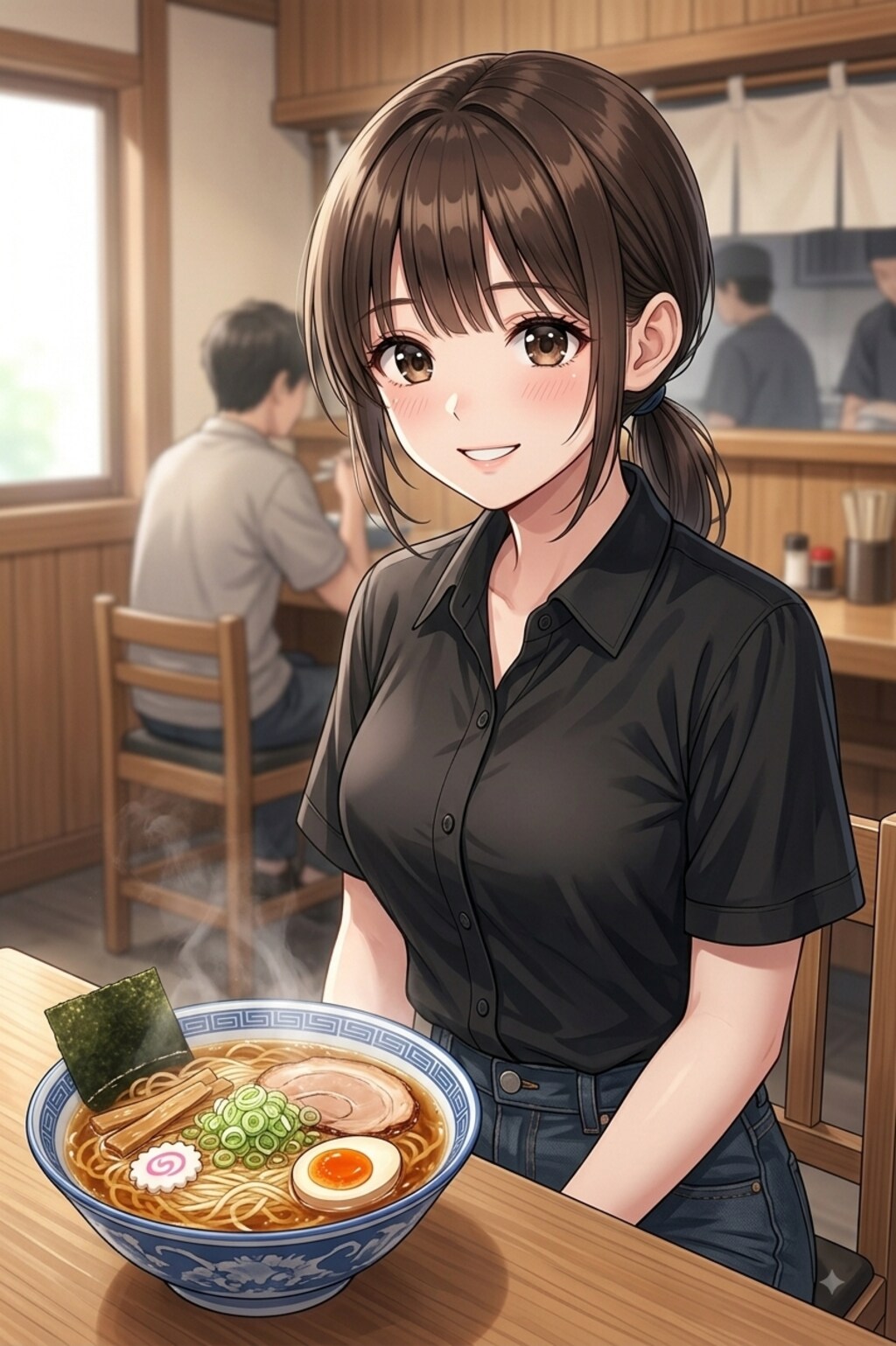 【カナ】ラーメン