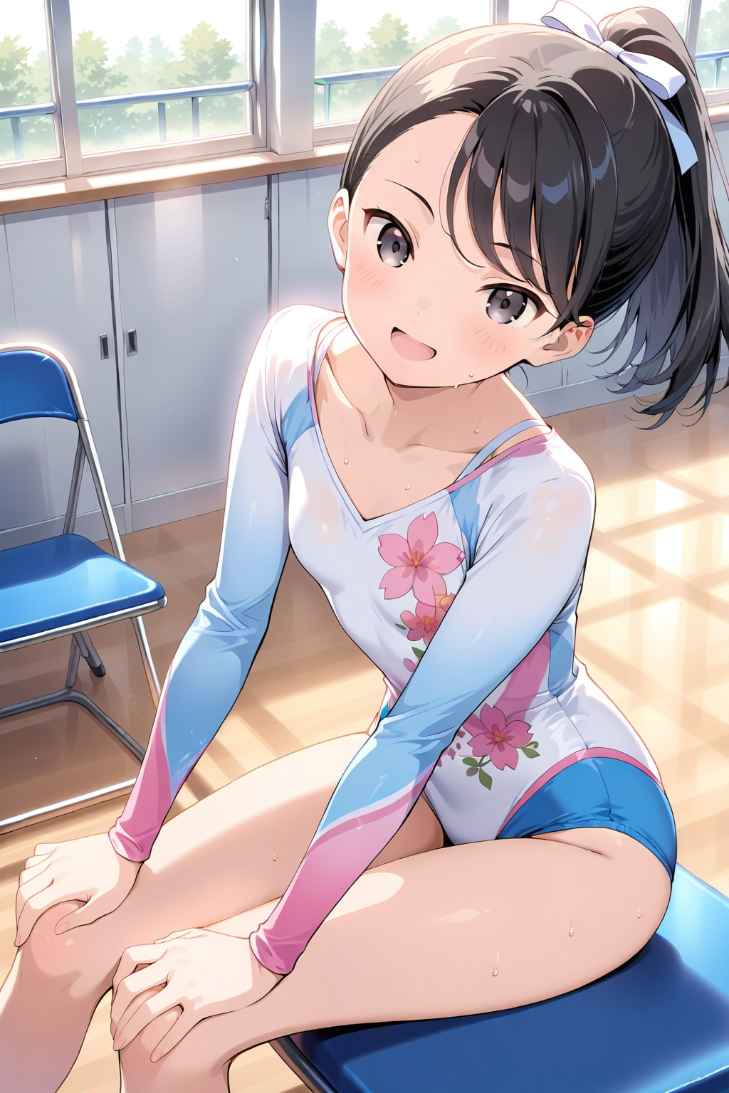 新体操部の沙希ちゃん✨６４