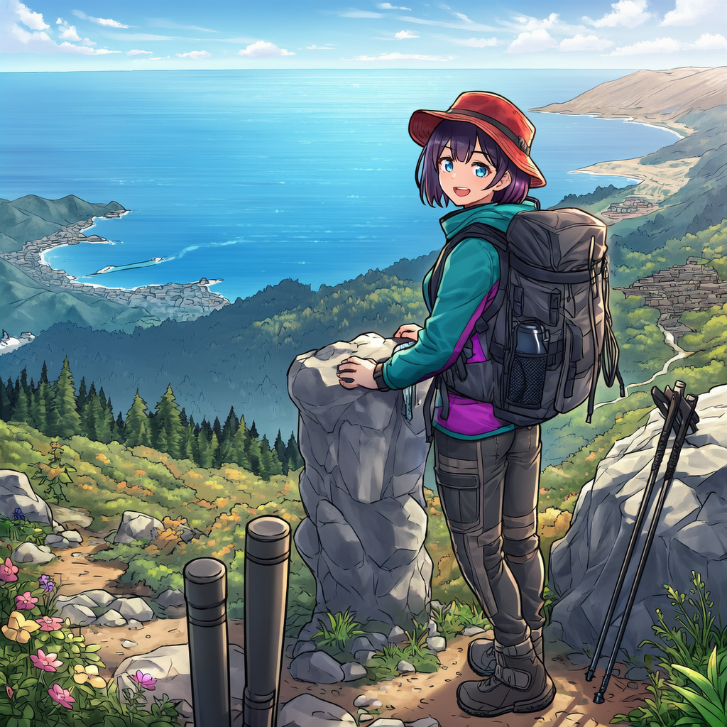 GWは低登山しよう | の人気AIイラスト・グラビア