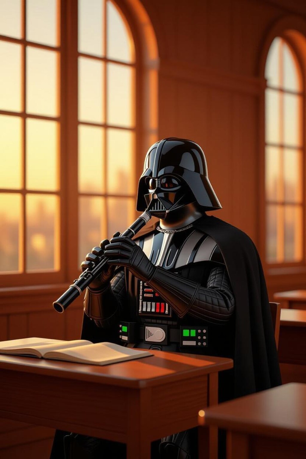 【ベイダー卿】青春を取り戻す為に学校に侵入の巻