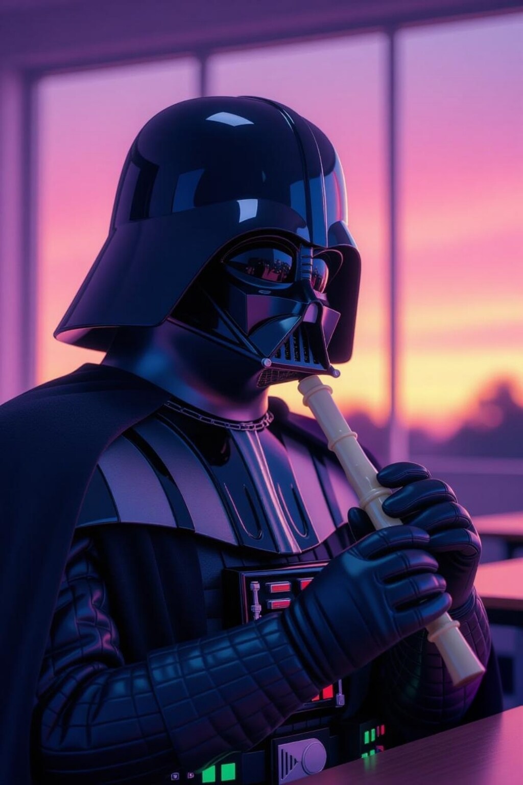 【ベイダー卿】青春を取り戻す為に学校に侵入の巻