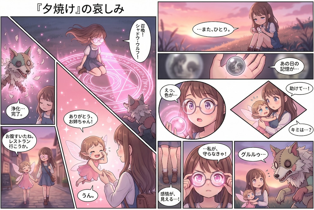 天星術、太陽グループ『夕焼け』の場合。