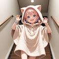 猫耳ポンチョなアカリちゃん 3枚目