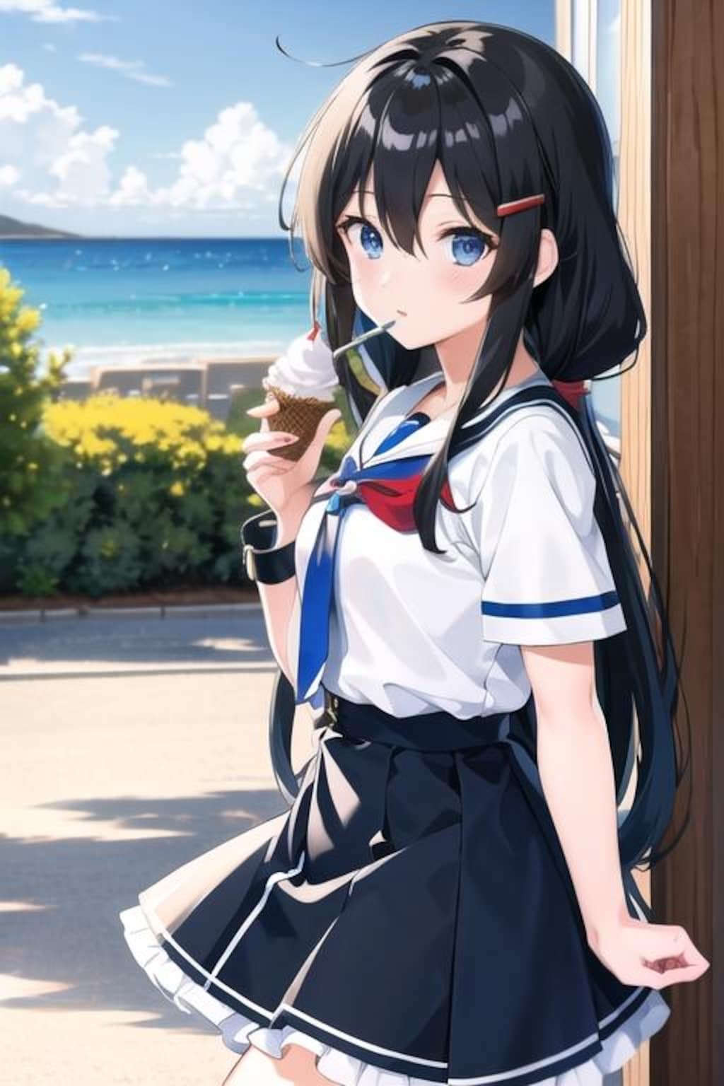 ビーチ（時雨）