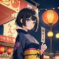 ある夏祭りの夜 4枚目