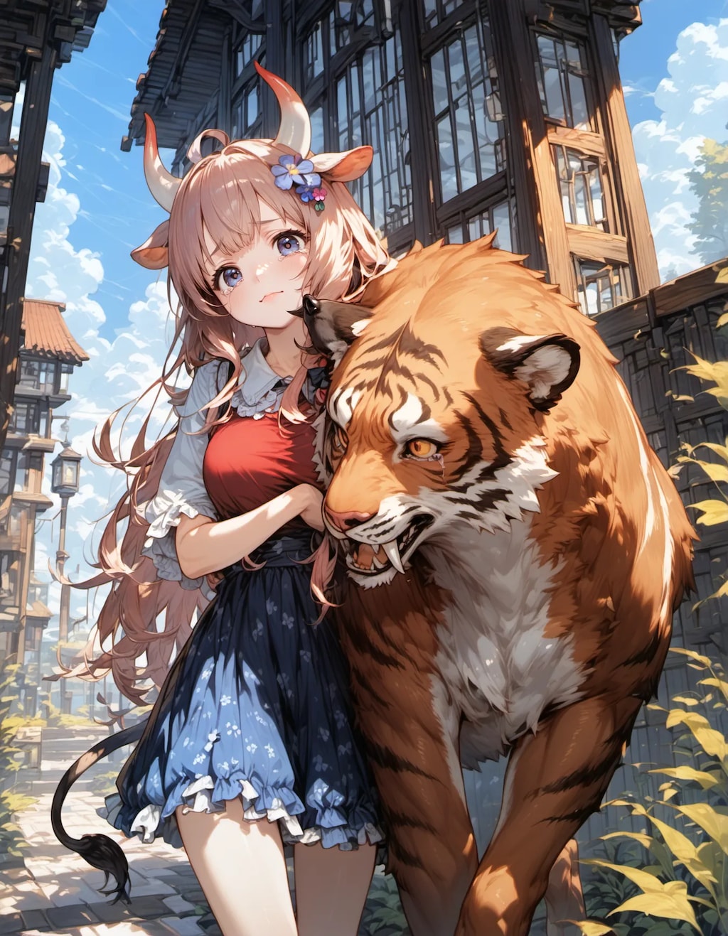 The Ox and the Tiger's Stroll