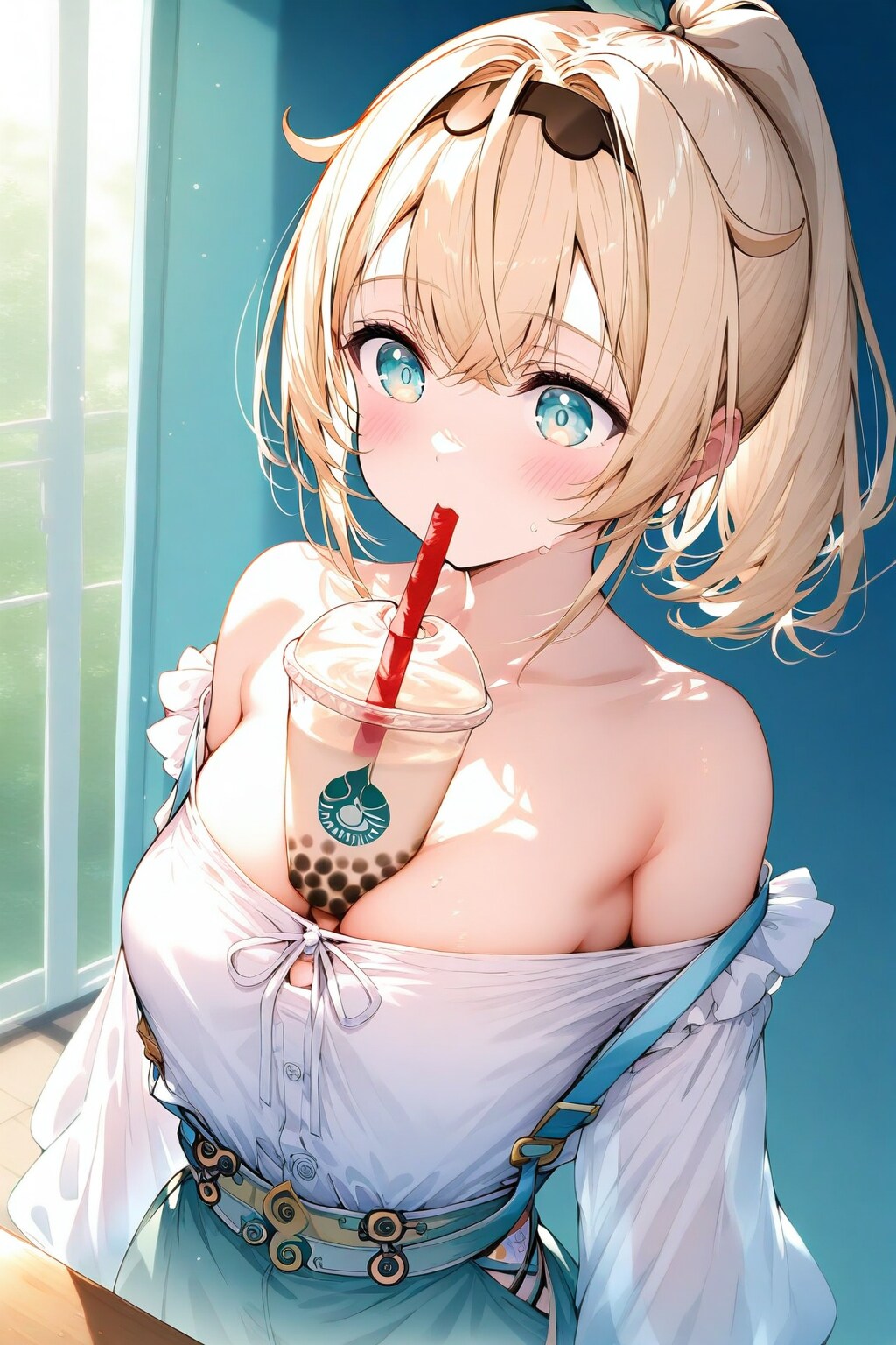 風真いろはのタピオカチャレンジ