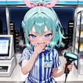 夜のコンビニ店員 3枚目
