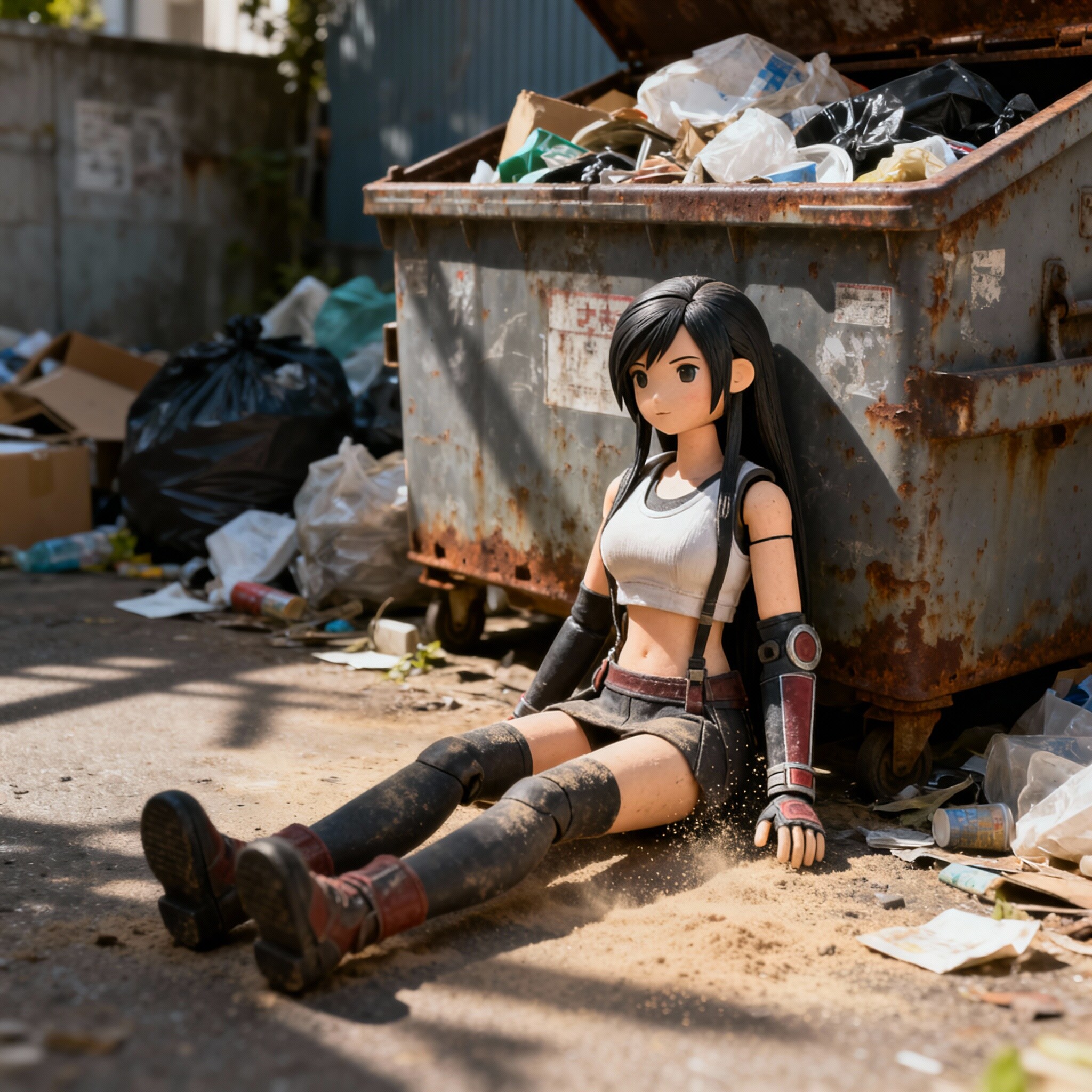 捨てられティファ | の人気AIイラスト・グラビア