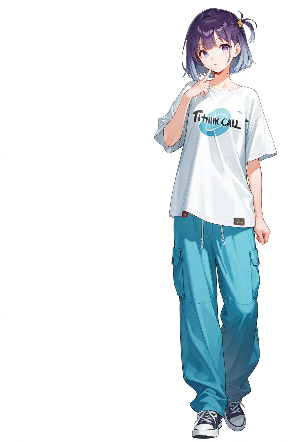 アホ毛　サイドテール
