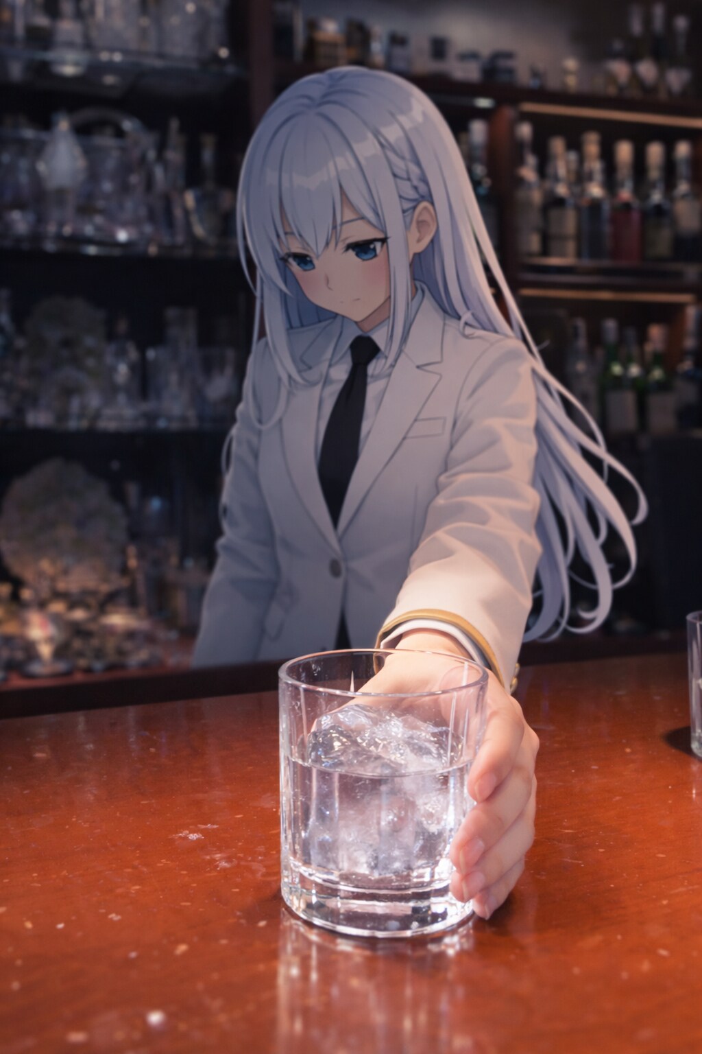 無言で差し出される一杯の響