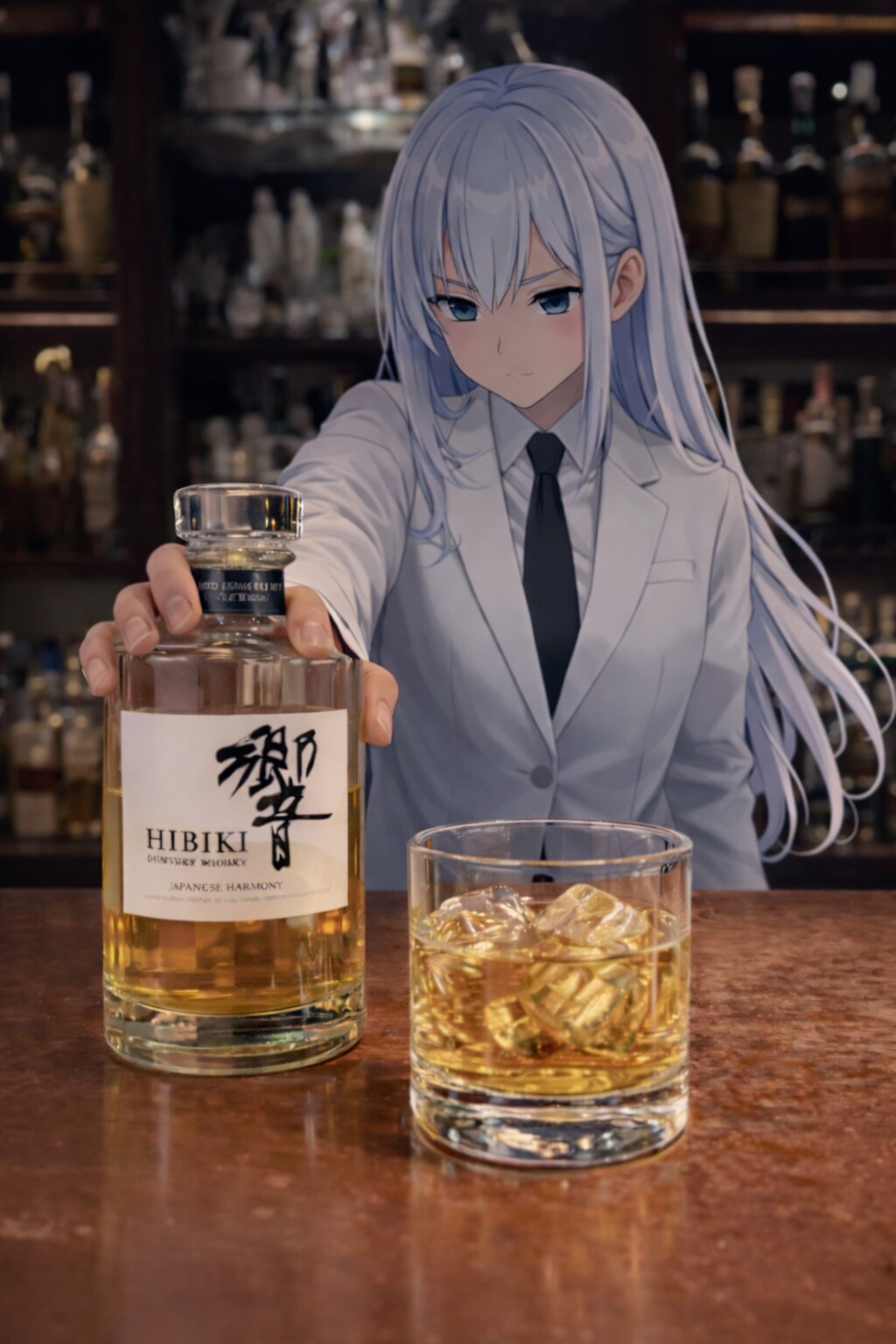 無言で差し出される一杯の響