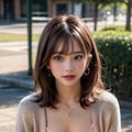 しゃがみパンチラ 2枚目