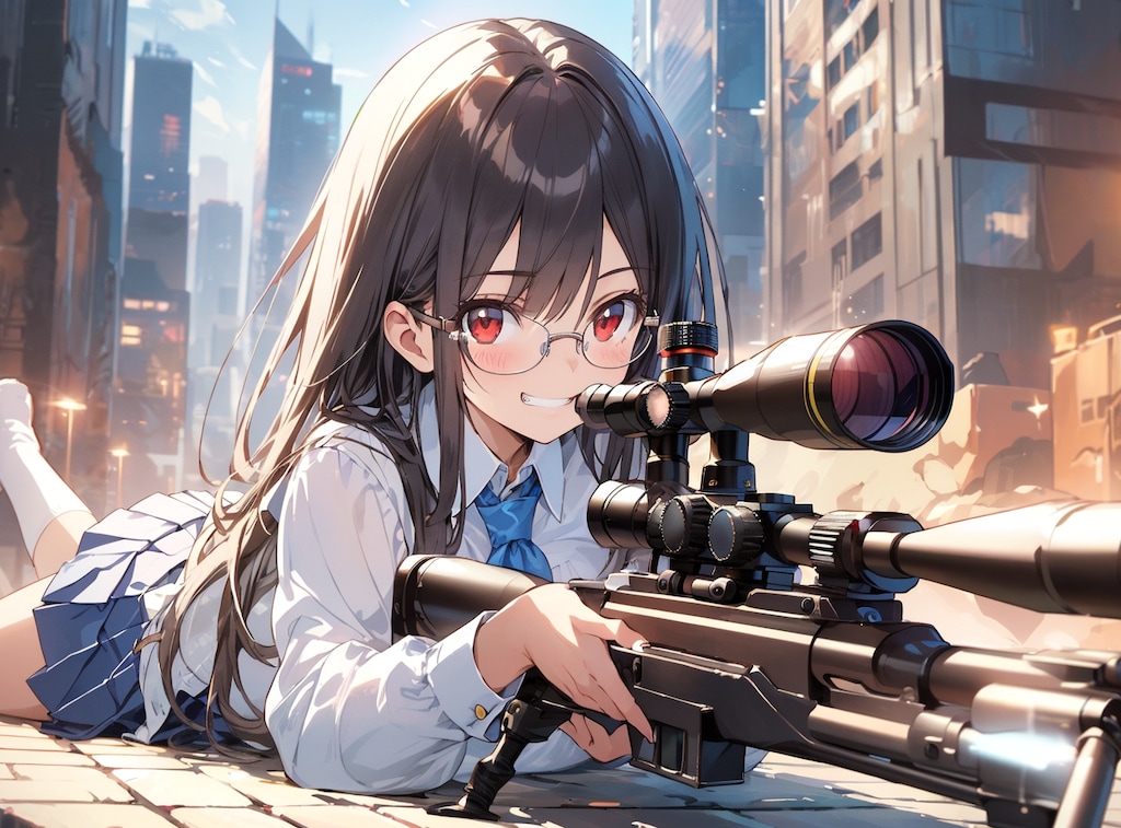 リナのキノコ狩り🍄　　　　　　　　　　　　　　　　　　とりま 男キノコは 狙撃で粉砕よね♪