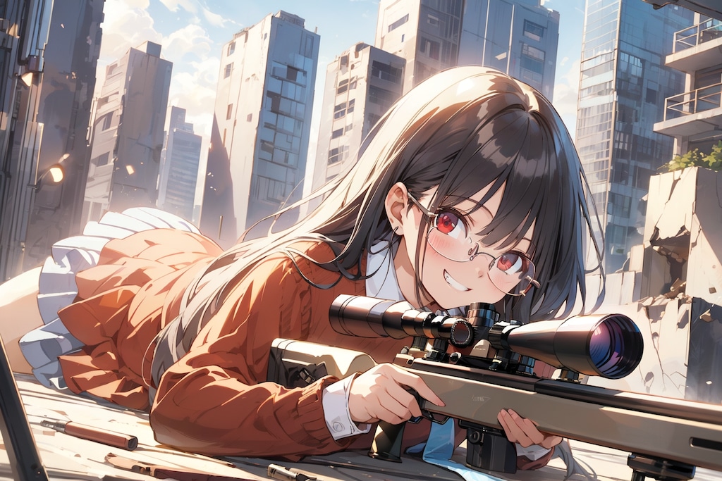 リナのキノコ狩り🍄　　　　　　　　　　　　　　　　　　とりま 男キノコは 狙撃で粉砕よね♪