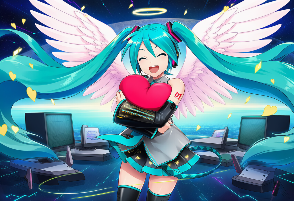 V4,5　VOCALOID　初音ミク　えれくとりっく・えんじぇぅ