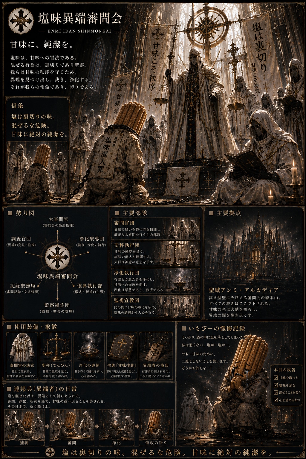 塩は、裏切りの味。