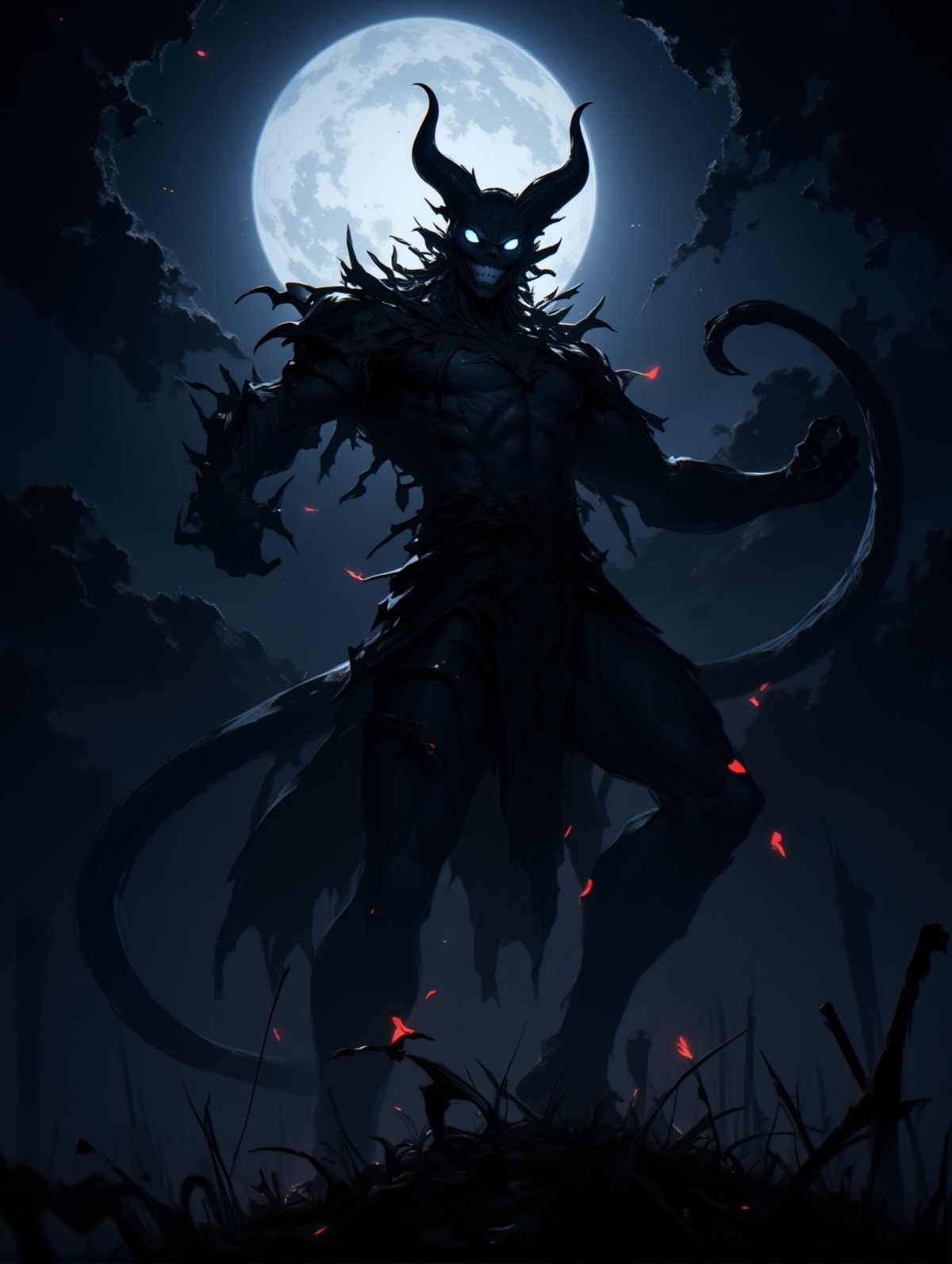 闇夜の魔人_28 | の人気AIイラスト・グラビア