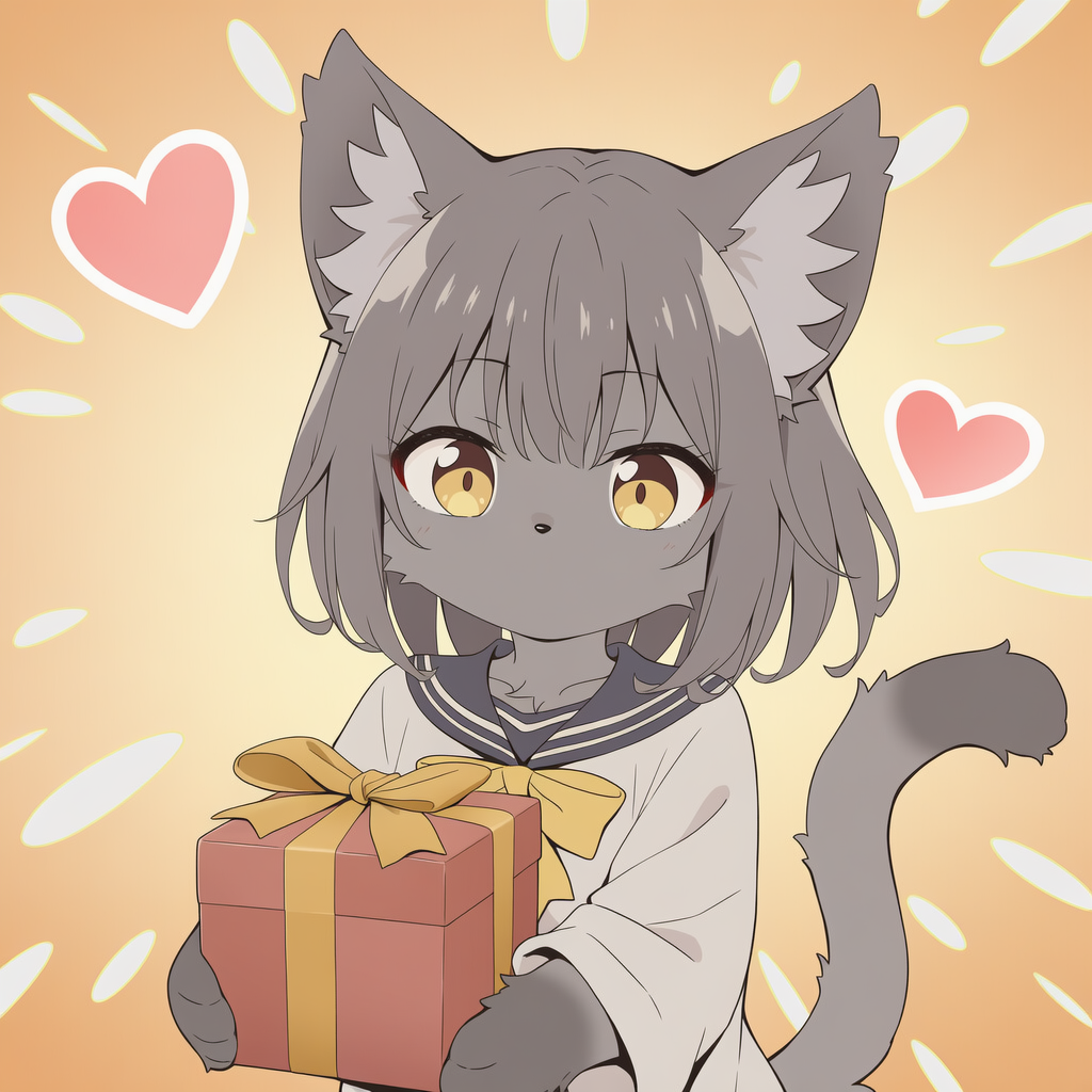 ホワイトデーが週末と被ったので週明け後にケモいあの子にお返しのチョコを渡した 表情はあんまり変わらないけどしっぽがすんごい揺れてる… そんなに嬉しそうにしないでくれ…惚れてまうやろ～～！