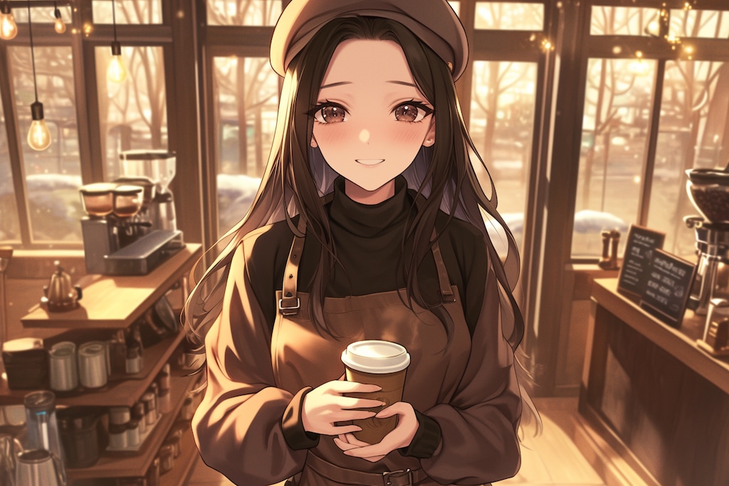 カフェのお姉さん☕✨120