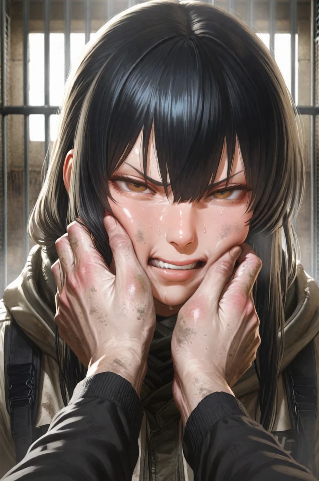 教官の暖かく優しい手🤗