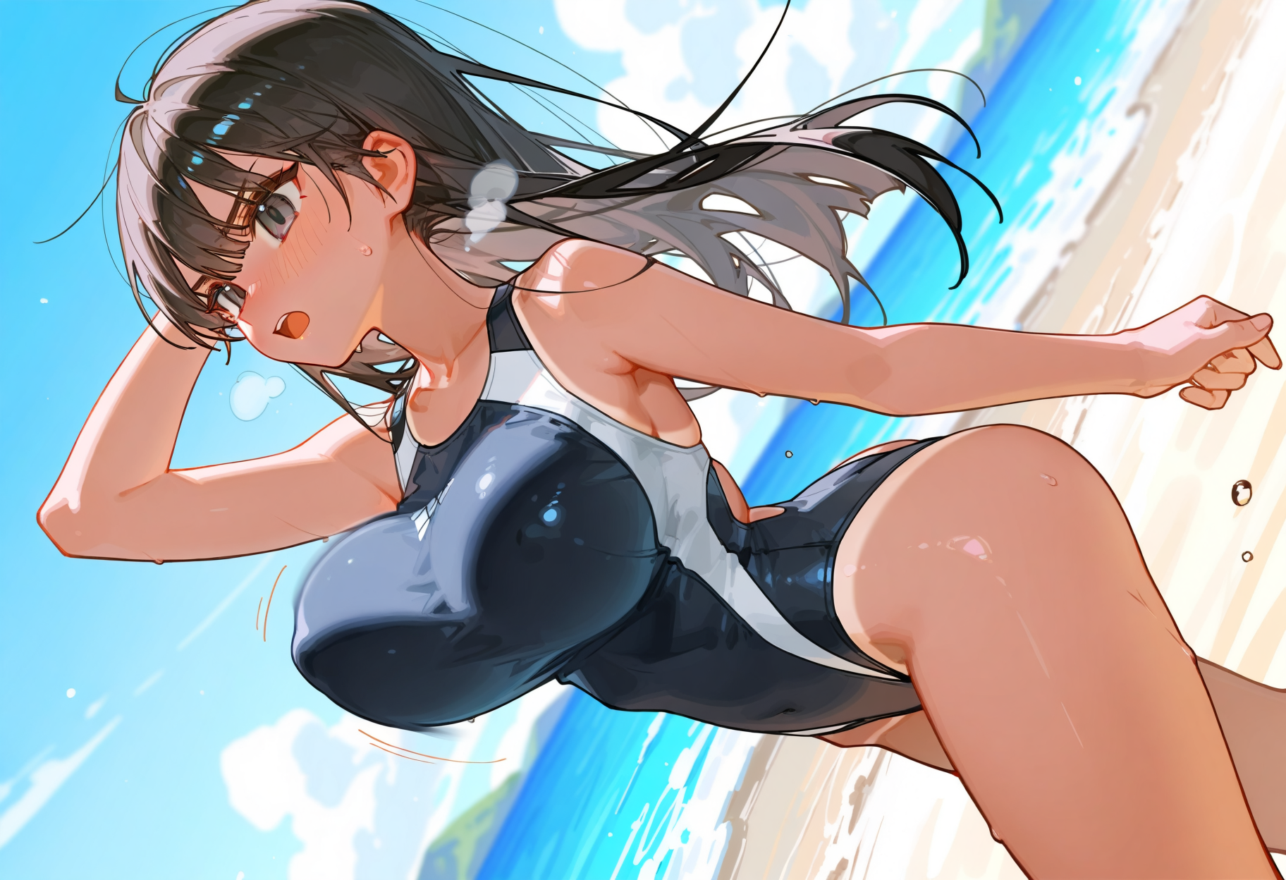 あまりにも暑いので